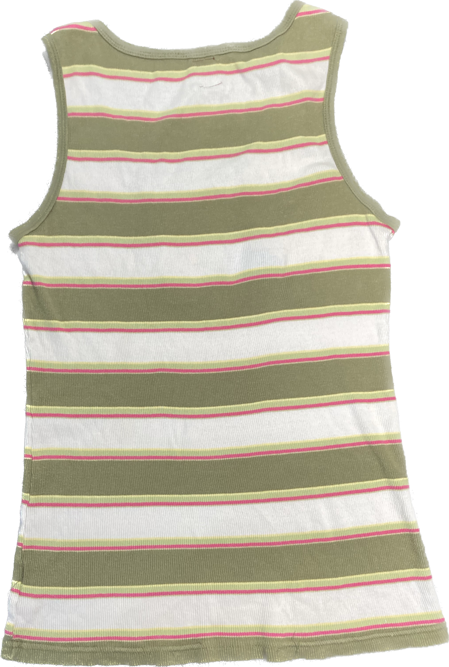 Floral Stripped Tank Top