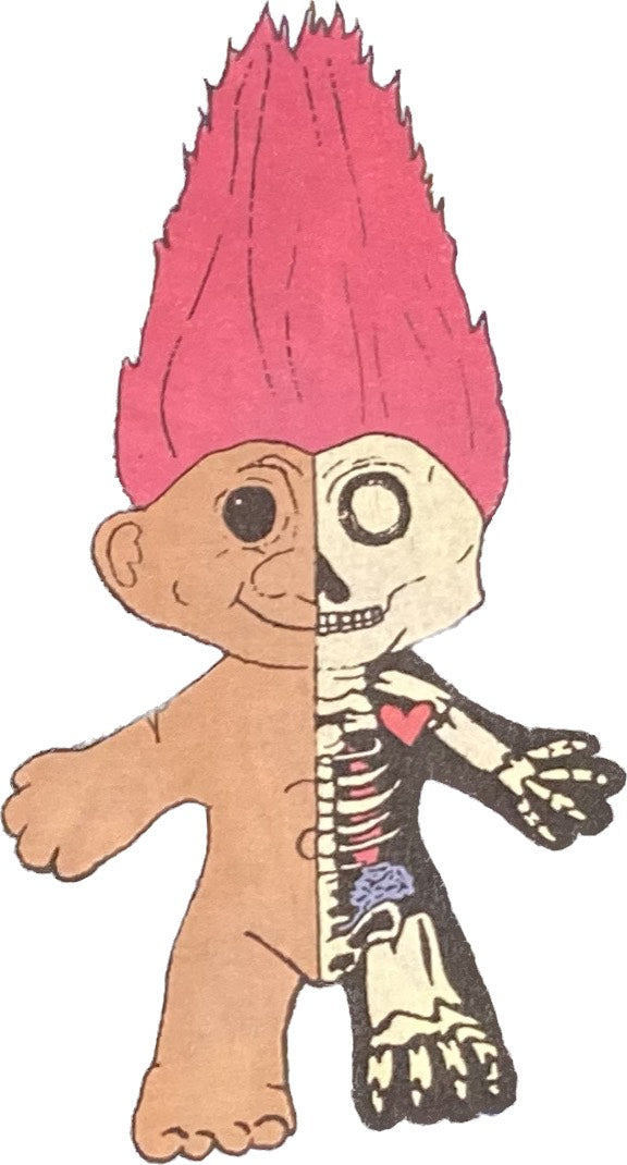Troll Doll Skeleton T-Shirt