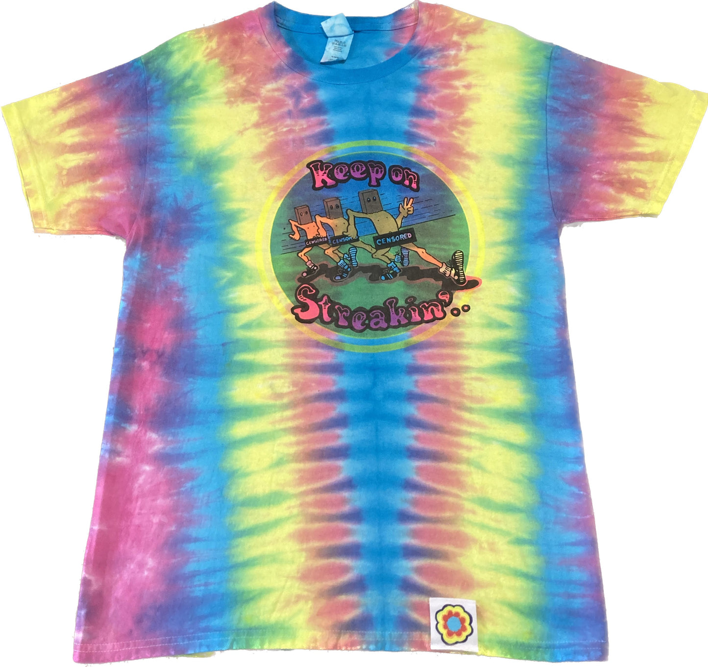 Keep on Streakin' Tie Dye T-Shirt