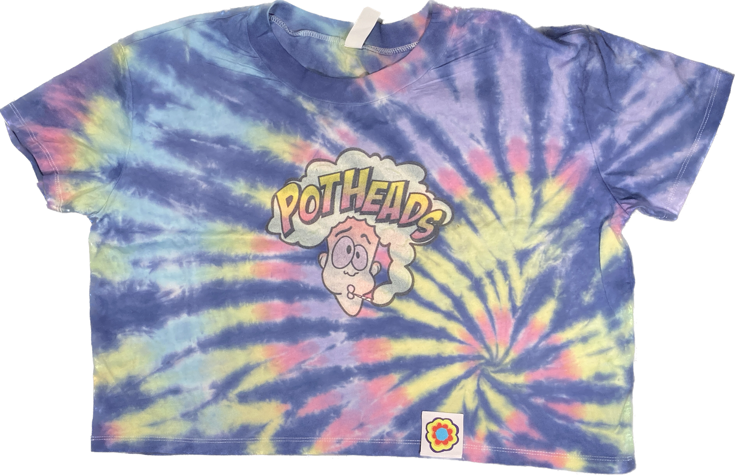 Potheads Cropped Tee